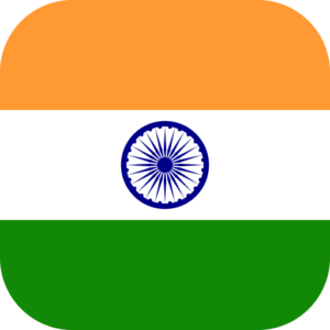 Flag of India Flat Round Corner 512x512 1